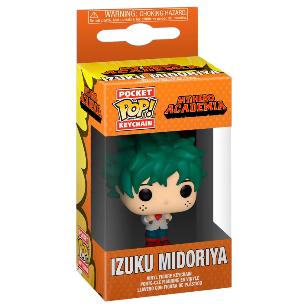 My Hero Academia Pocket POP! Vinyl Schlüsselanhänger Deku in School Uniform 4 cm Produktfoto
