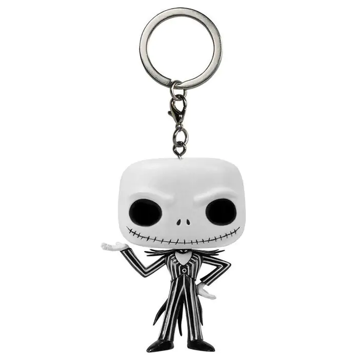 Nightmare Before Christmas Pocket POP! Vinyl Schlüsselanhänger Jack Skellington 4 cm Produktfoto