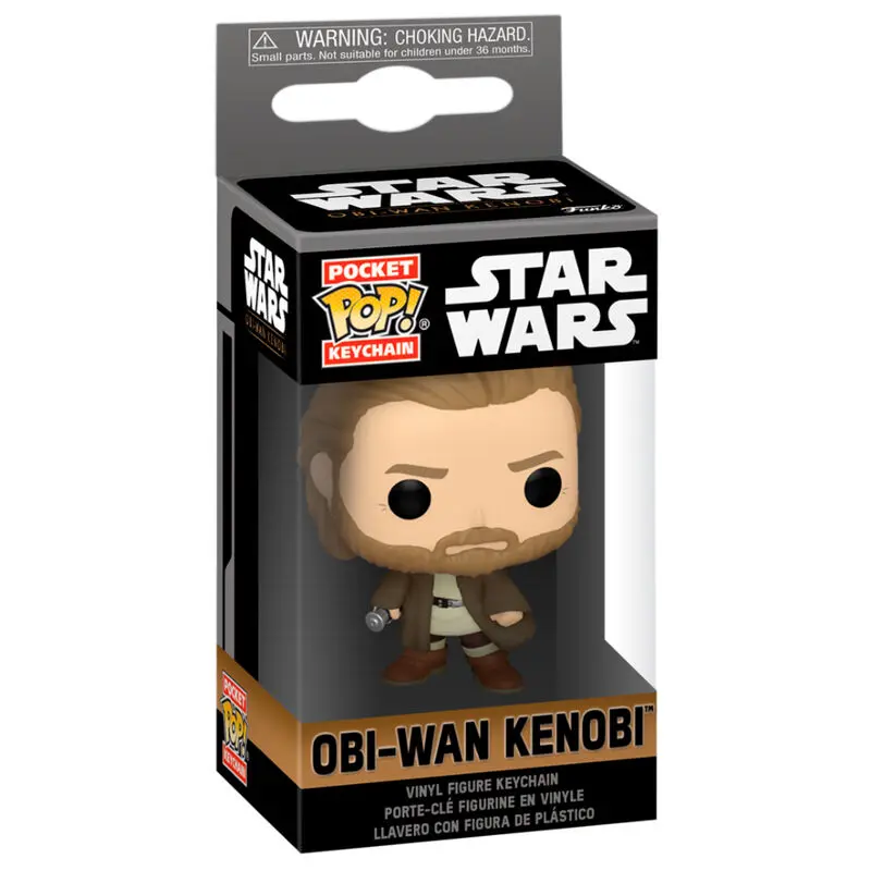 Star Wars: Obi-Wan Kenobi Pocket POP! Vinyl Schlüsselanhängers 4 cm Obi-Wan Kenobi Produktfoto