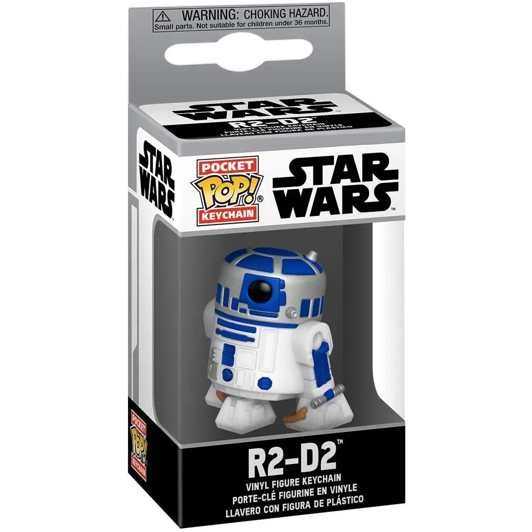 Funko Pocket POP Schlüsselanhänger Star Wars R2-D2 Produktfoto