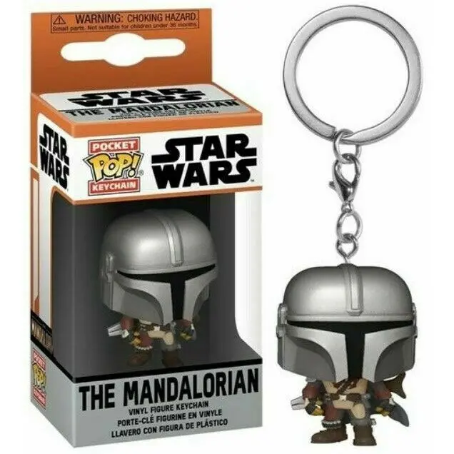 Pocket POP Schlüsselanhänger Star Wars The Mandalorian - The Mandalorian Produktfoto