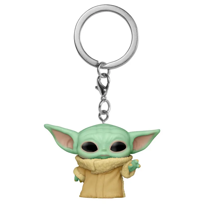 Pocket POP Schlüsselanhänger Star Wars The Mandalorian Yoda The Child termékfotó