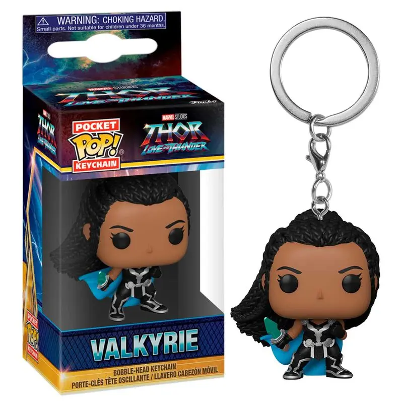 Pocket POP Schlüsselanhänger Marvel hor Love and Thunder Valkyrie termékfotó