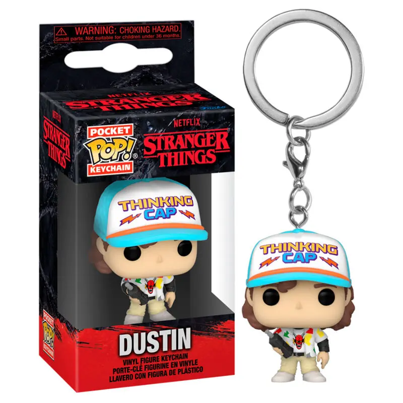 Pocket POP Schlüsselanhänger Stranger Things Dustin termékfotó