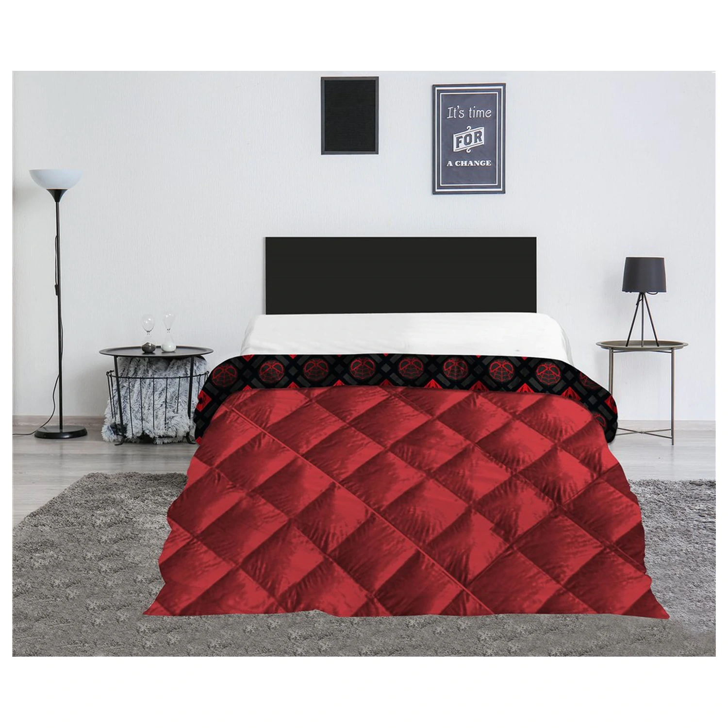 Spider-Man Chaos Steppbettdecke Produktfoto