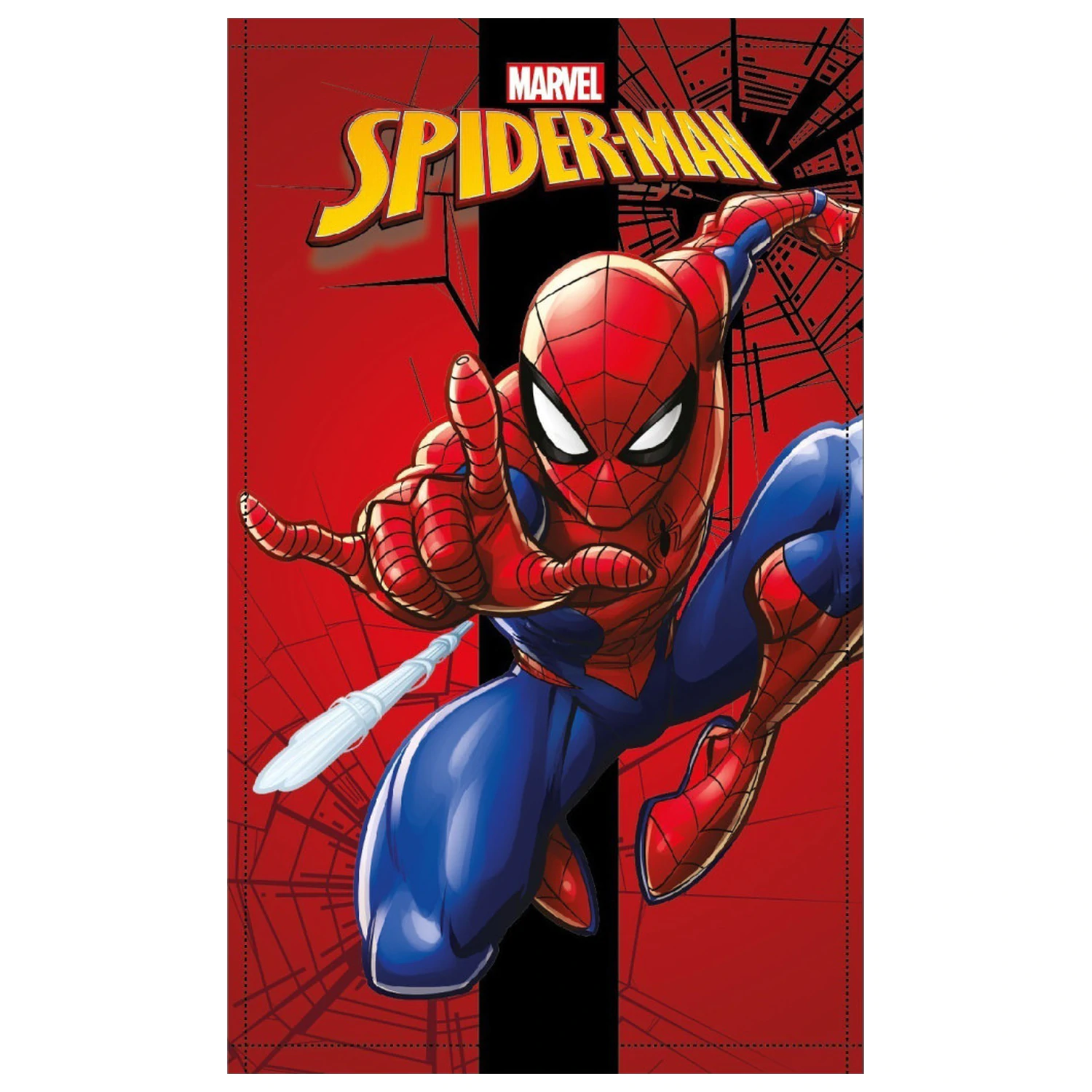 Spider-Man City Swing Handtuch, Gesichtstuch, Handtuch 30x50cm Produktfoto