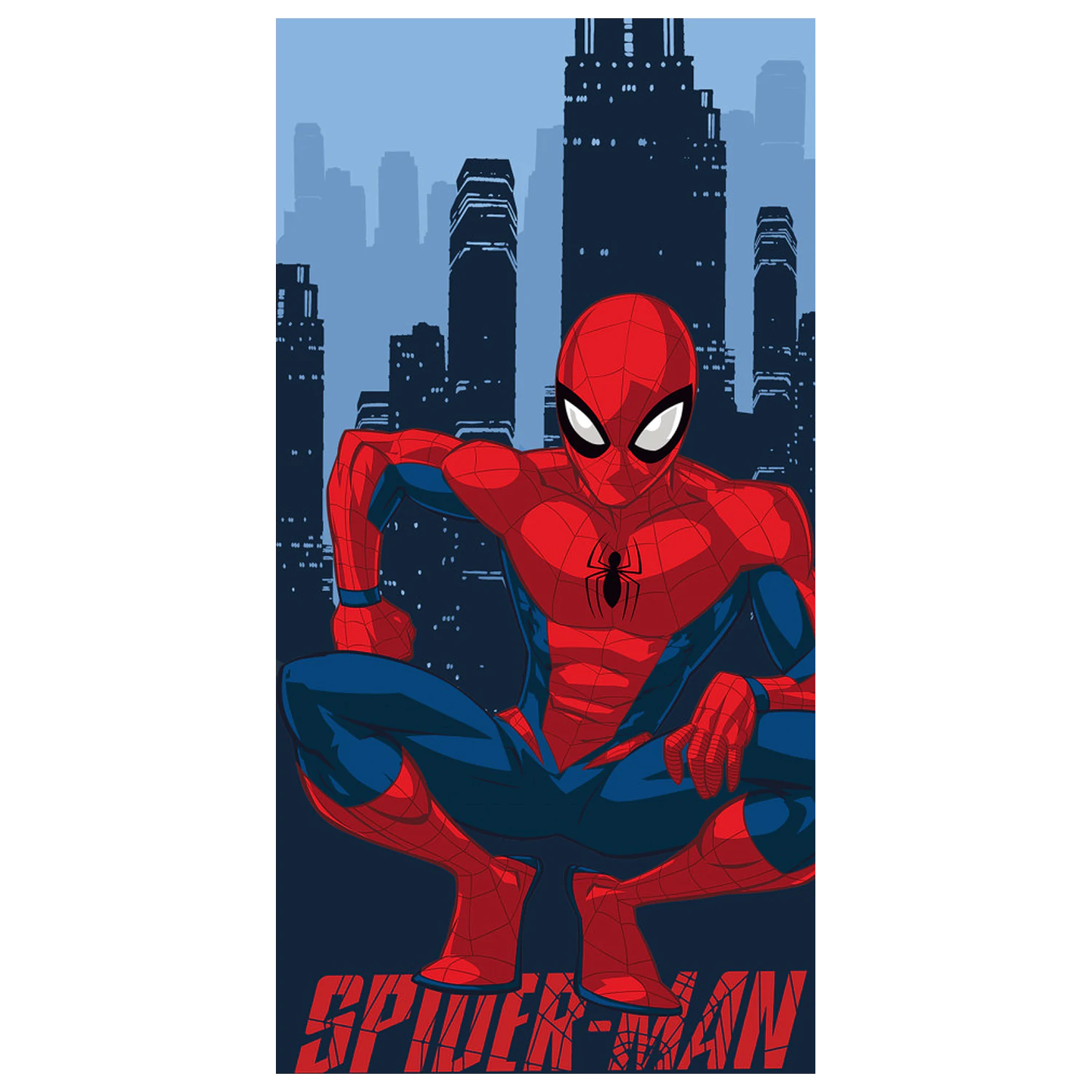 Spider-Man City Handtuch Produktfoto