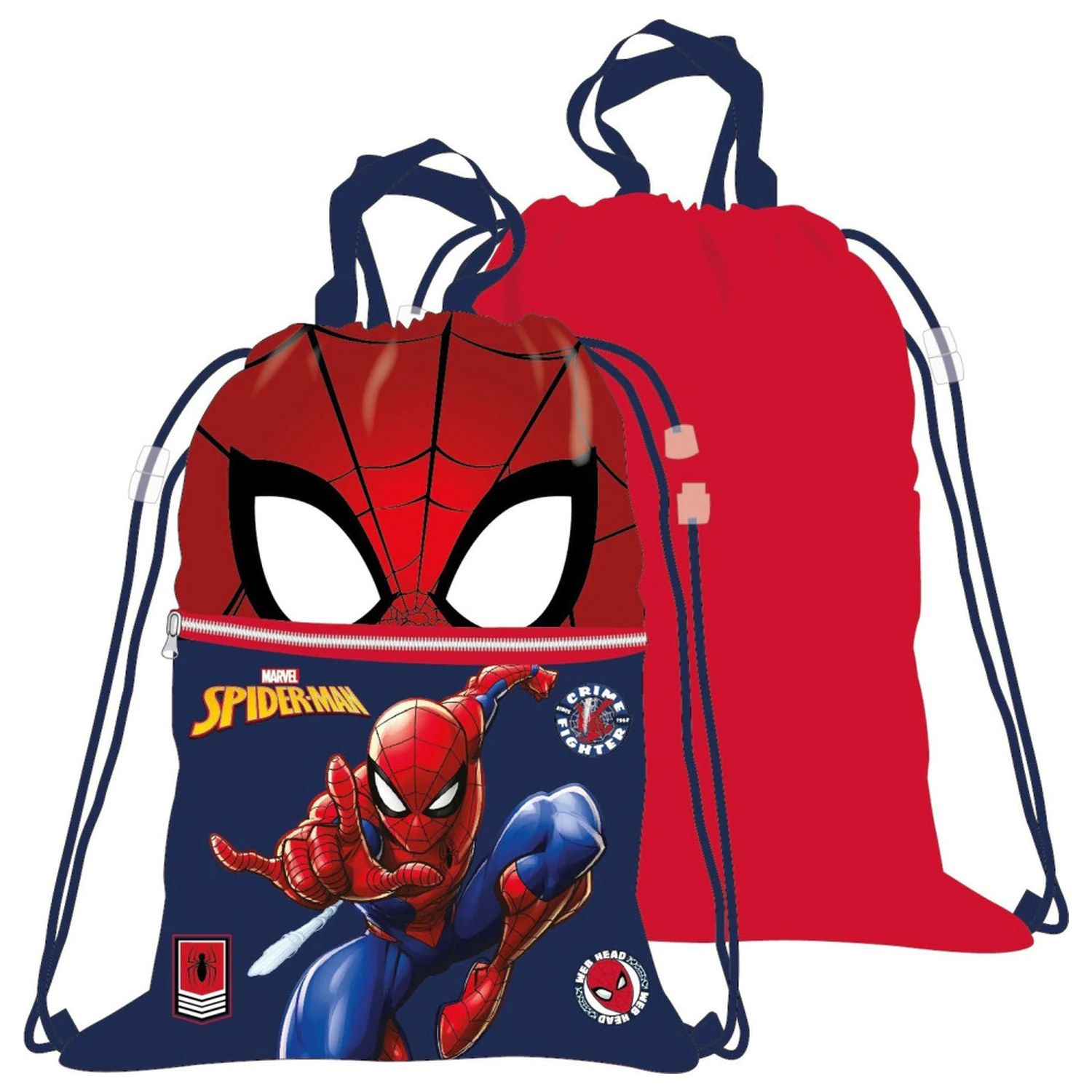 Spider-Man Crime Fighter Deluxe Sporttasche, Gym Bag 45 cm Produktfoto