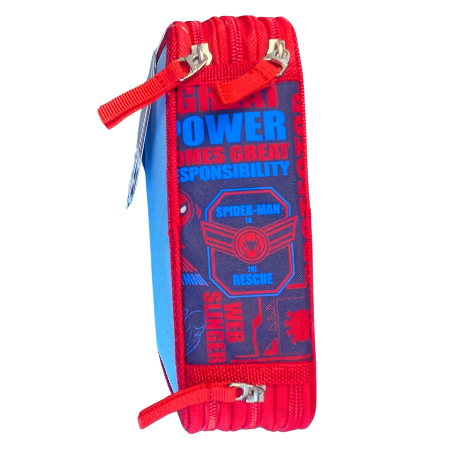 Spider-Man Great Power gefülltes 3-stöckiges Federmäppchen Produktfoto