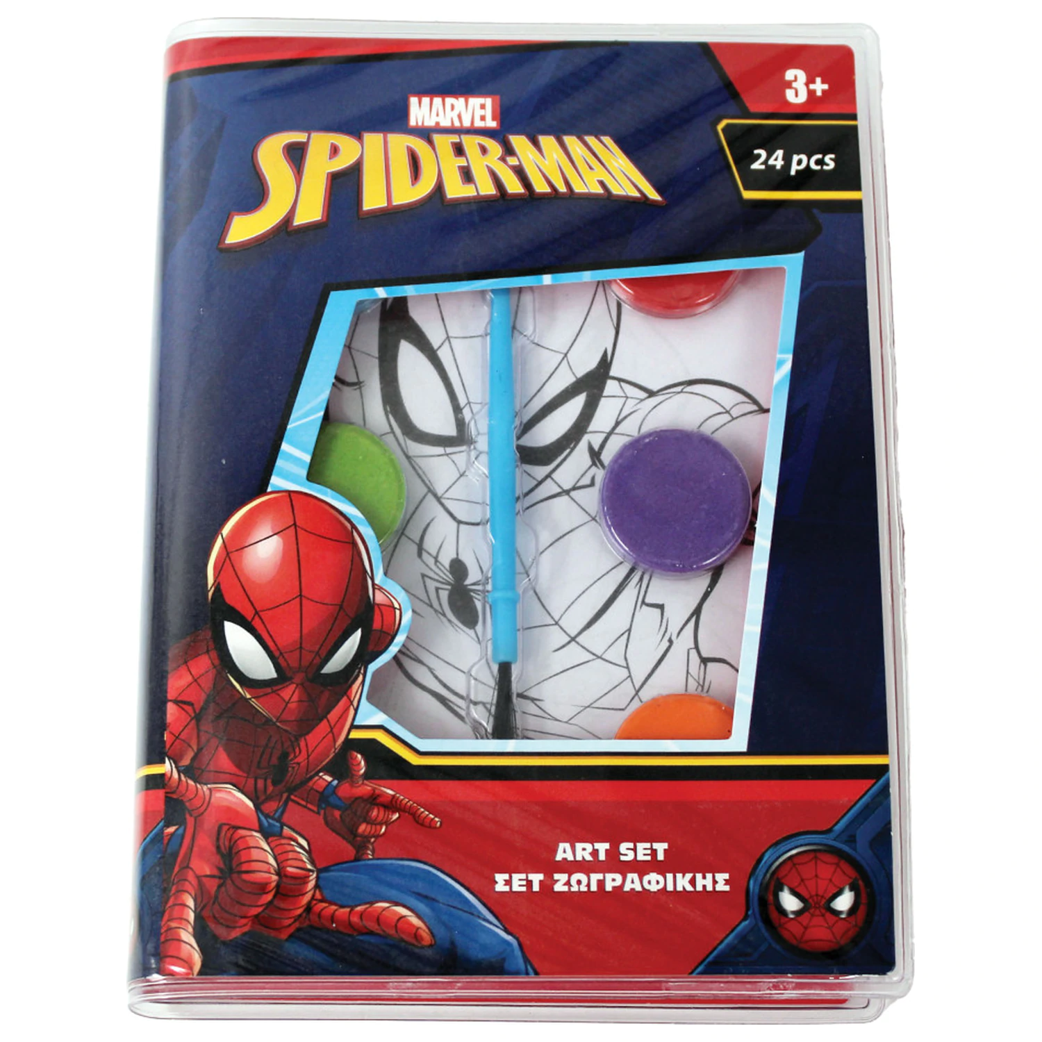 Spider-Man Hero Mini Kunstset Produktfoto