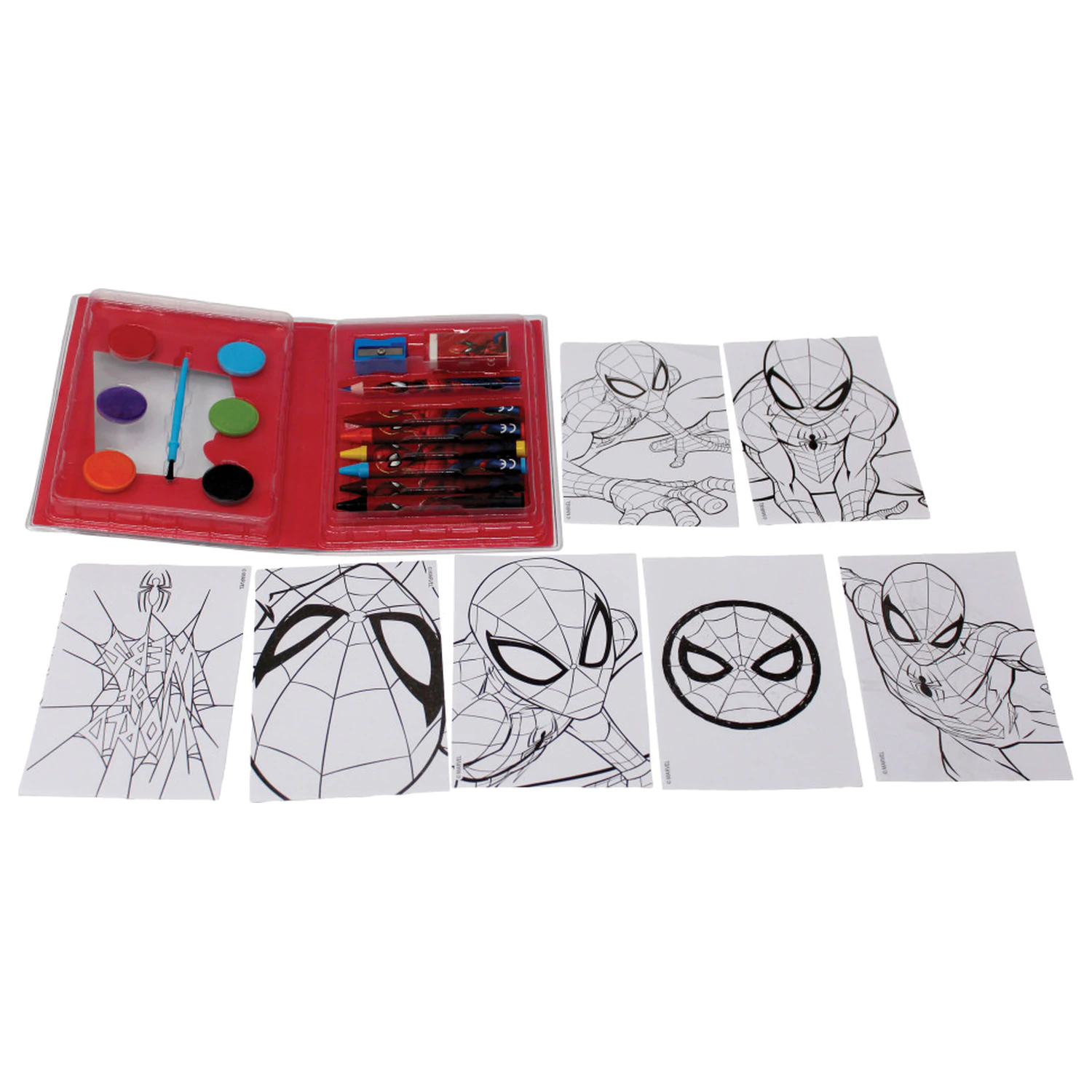 Spider-Man Hero Mini Kunstset Produktfoto