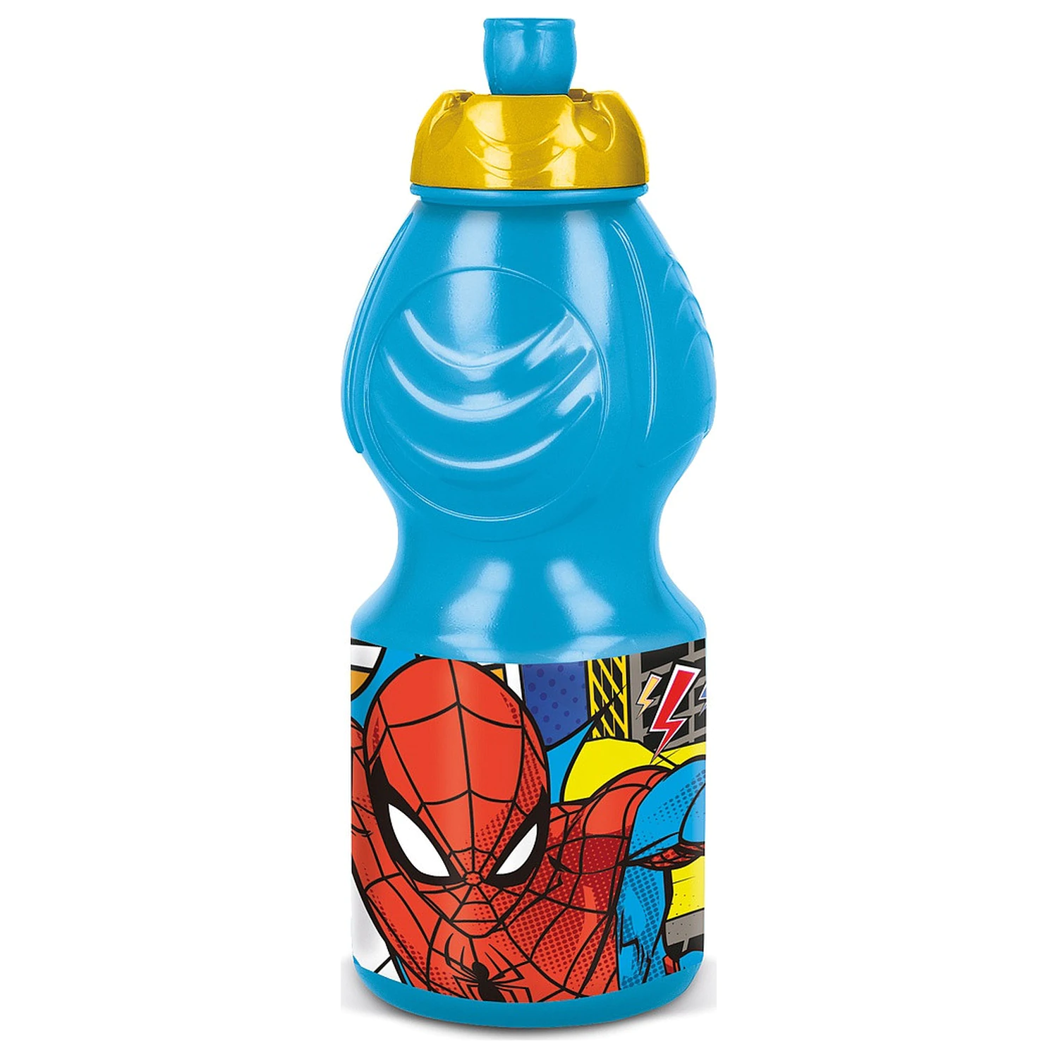 Spider-Man Midnight Flyer Kunststoff-Sportflasche 400 ml Produktfoto