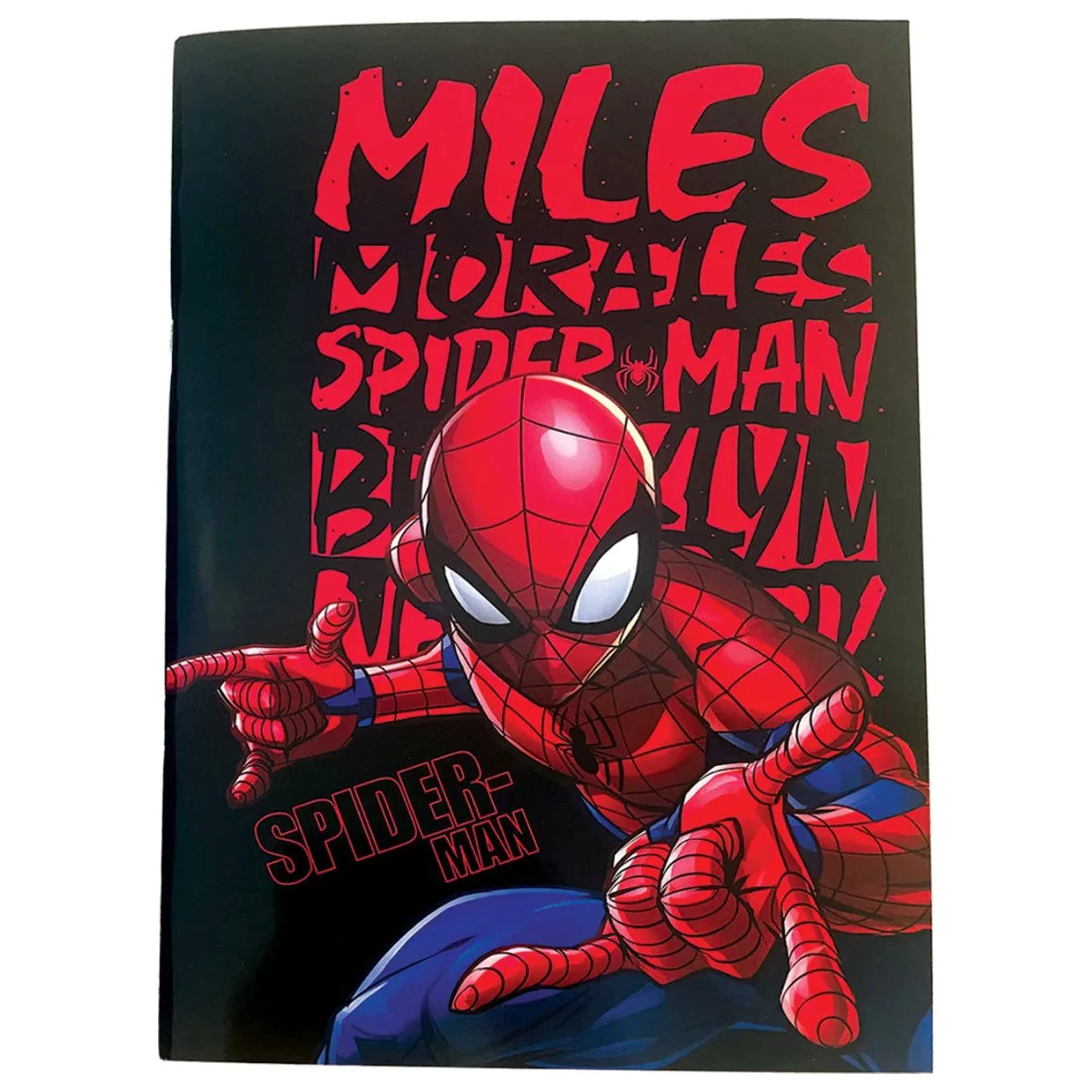 Spider-Man Miles Morales B5 liniertes Notizbuch 40 Seiten Produktfoto