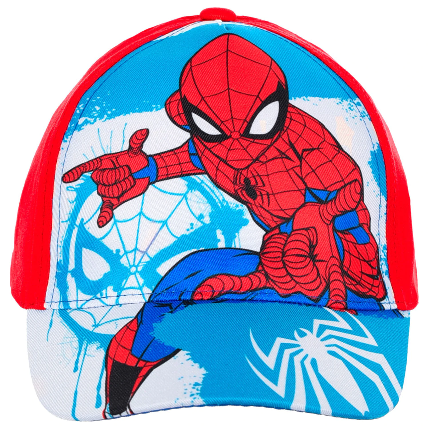 Spider-Man Painted Red Kinder Baseballkappe 52 cm Produktfoto