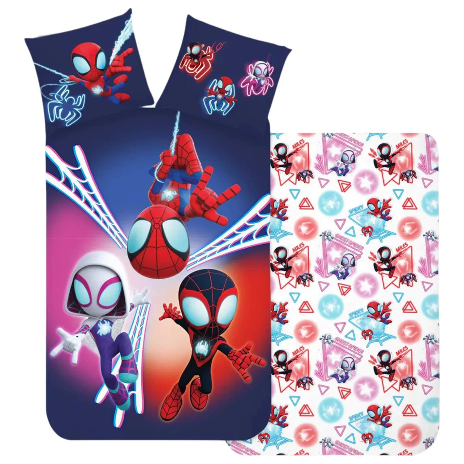 Spiderman Spidey Dark Kinder, Vorschule Bettbezug Produktfoto