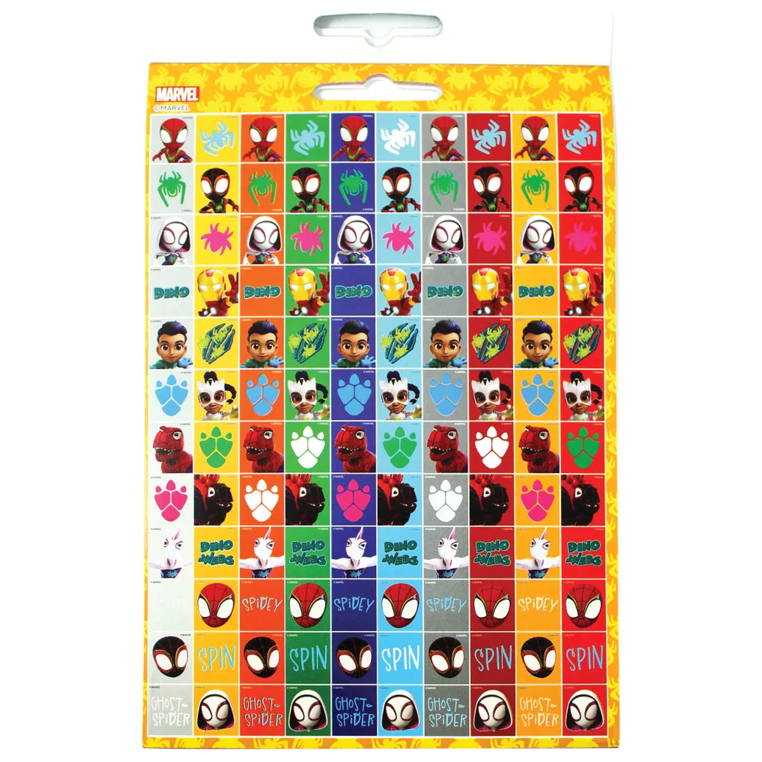 Spider-Man Spidey Dino-Webs 600-teiliges Sticker-Set Produktfoto