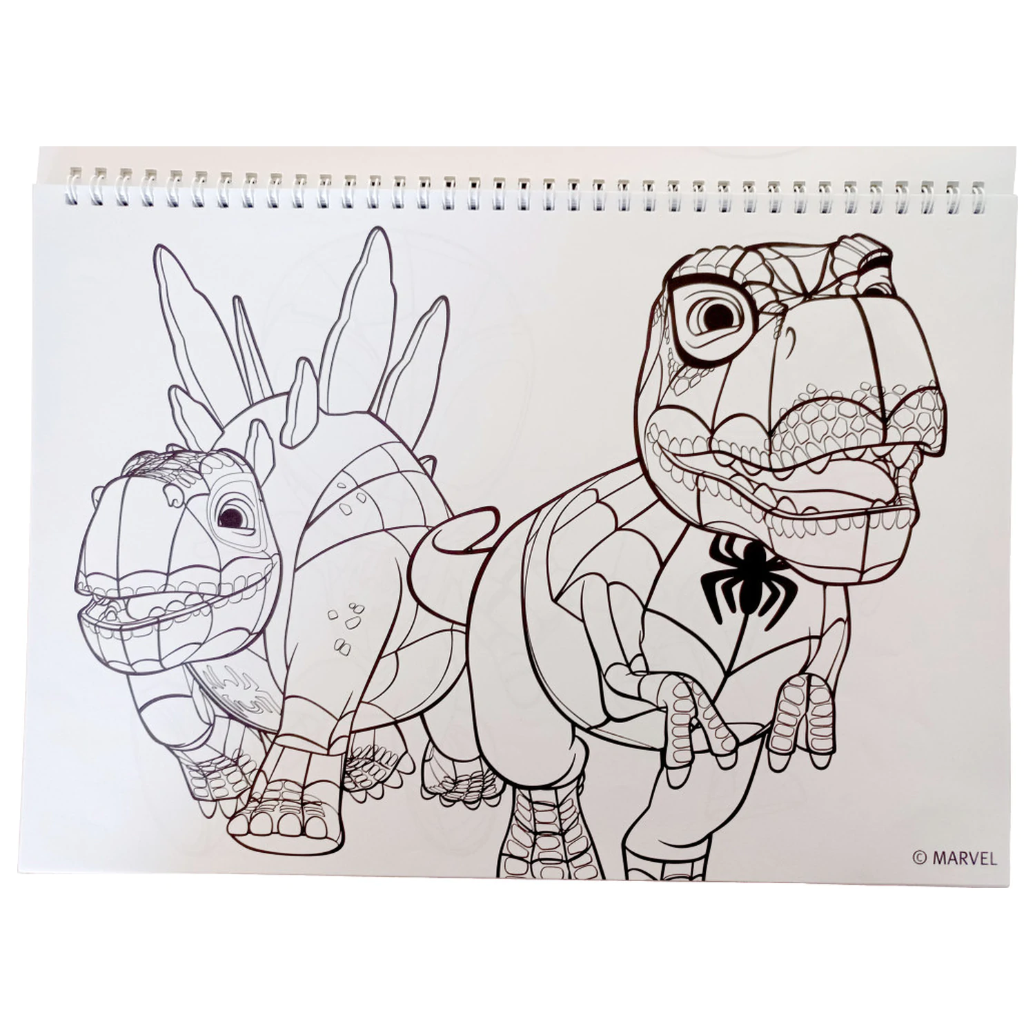 Spider-Man Spidey Dino-Webs A4 Spiral Skizzenbuch 40 Seiten mit Aufklebern Produktfoto