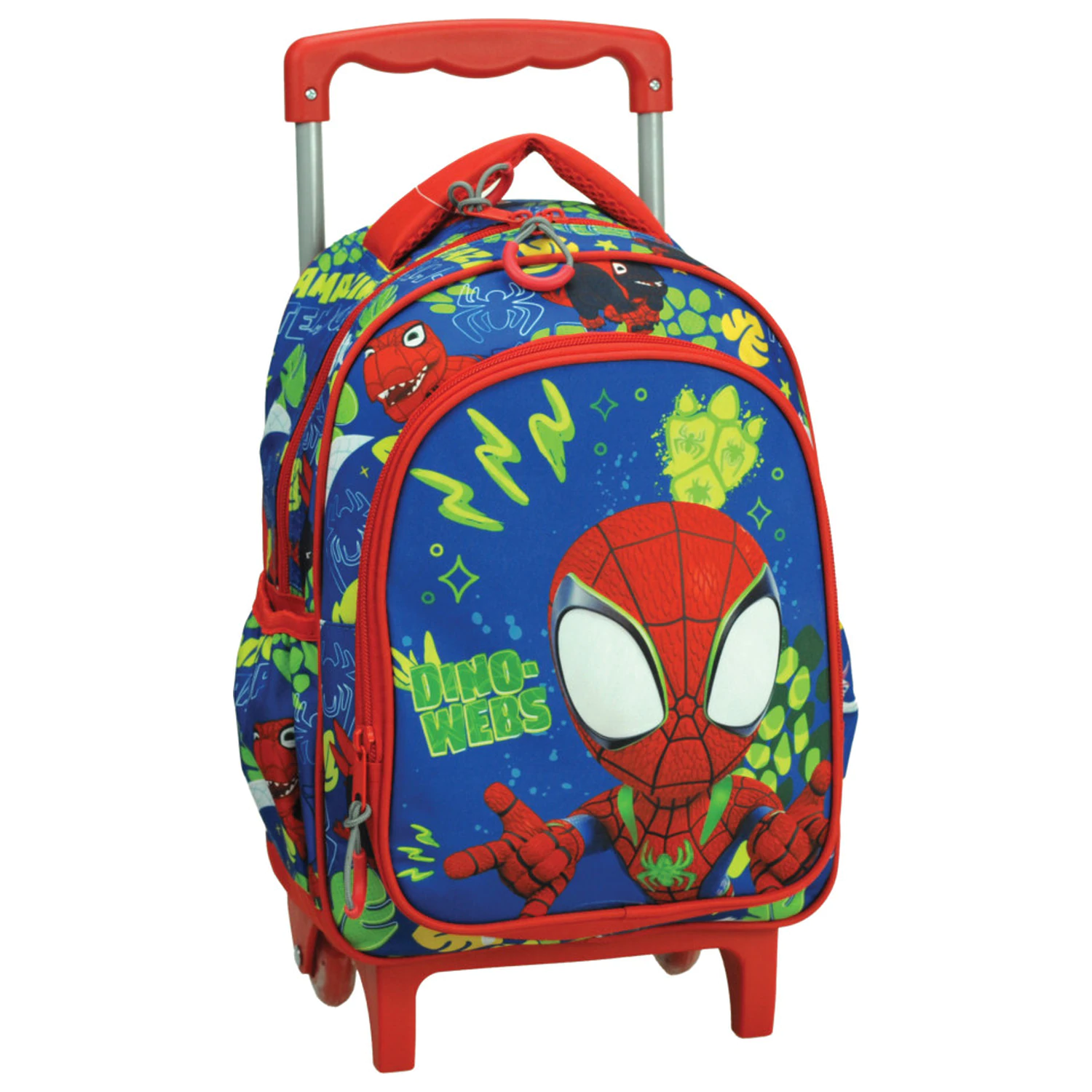 Spider-Man Spidey Dino-Webs Rolling Vorschul-Rucksack, Tasche 30 cm Produktfoto