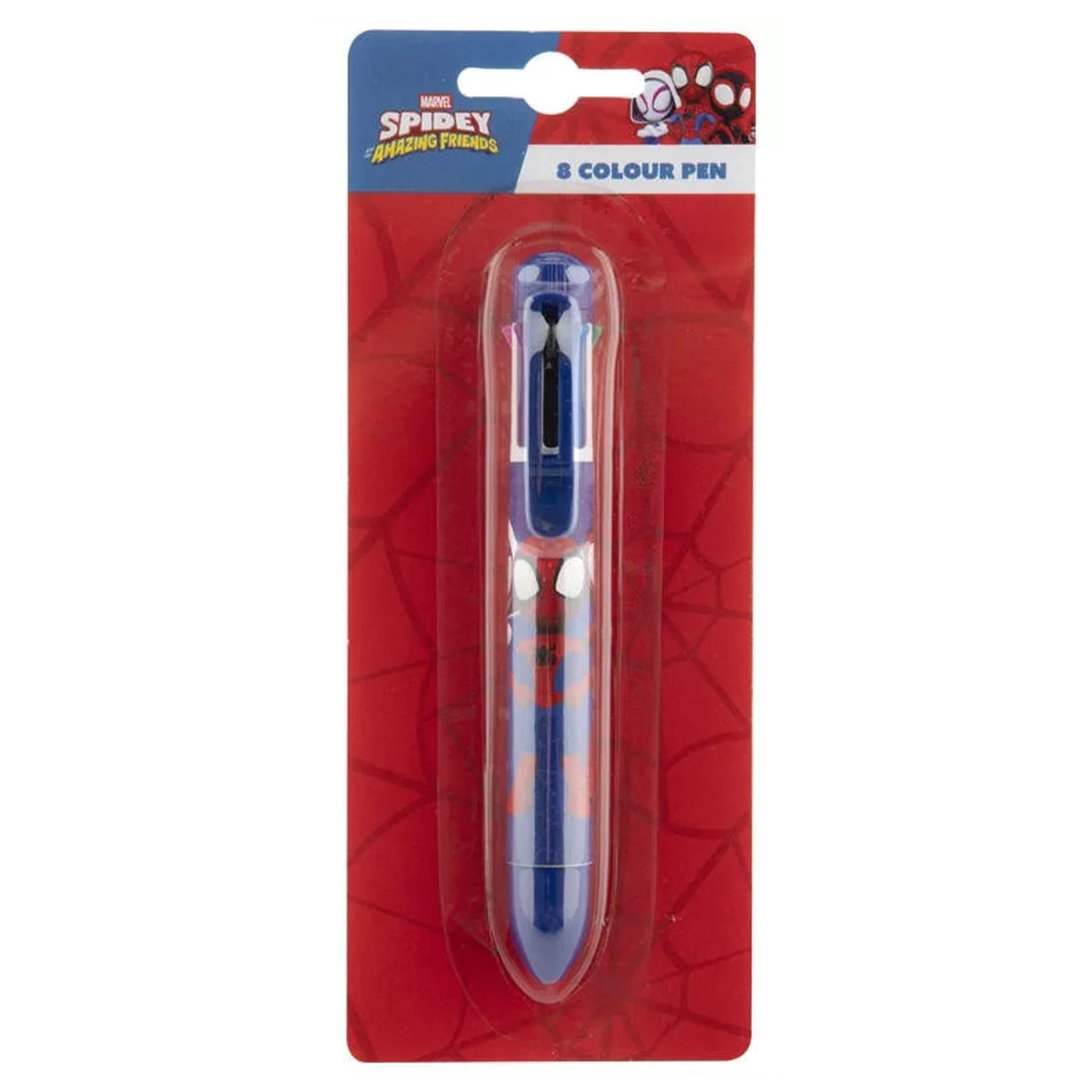 Spider-Man Spidey Friends 8 Farben Stift Produktfoto