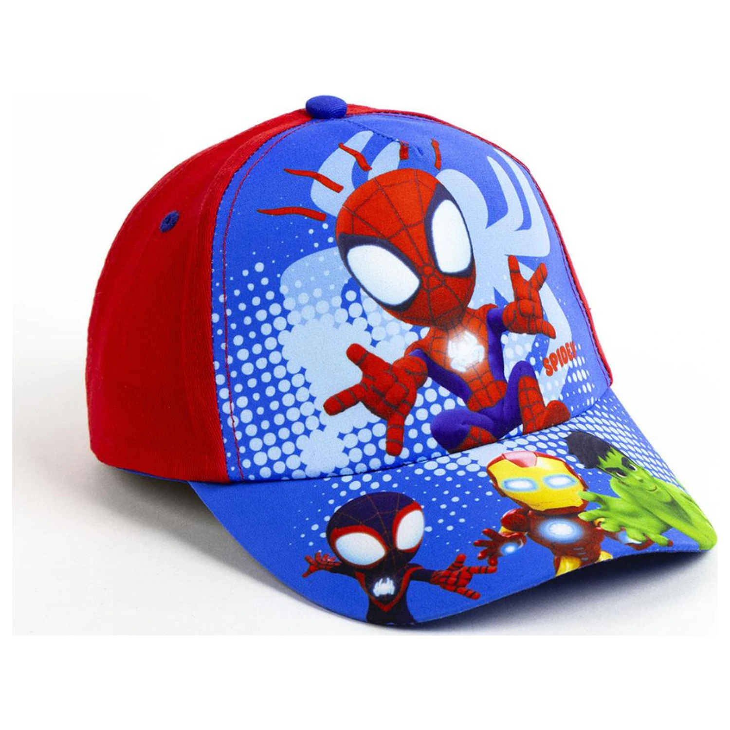 Spider-Man Spidey & Friends Sonnenbrillen und Baseballkappen Set Produktfoto