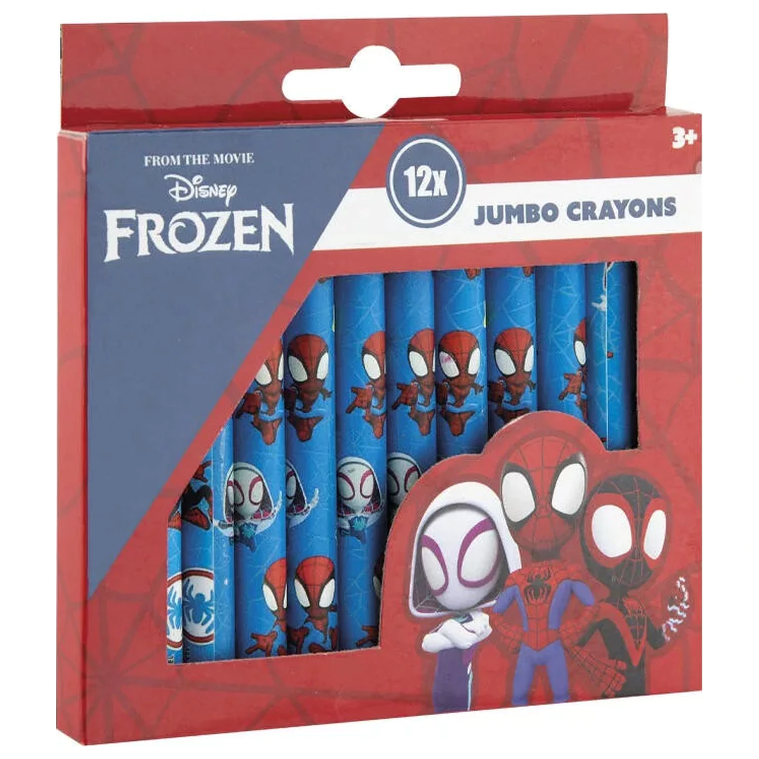 Spider-Man Spidey Friends Buntstifte 12 Stück Produktfoto