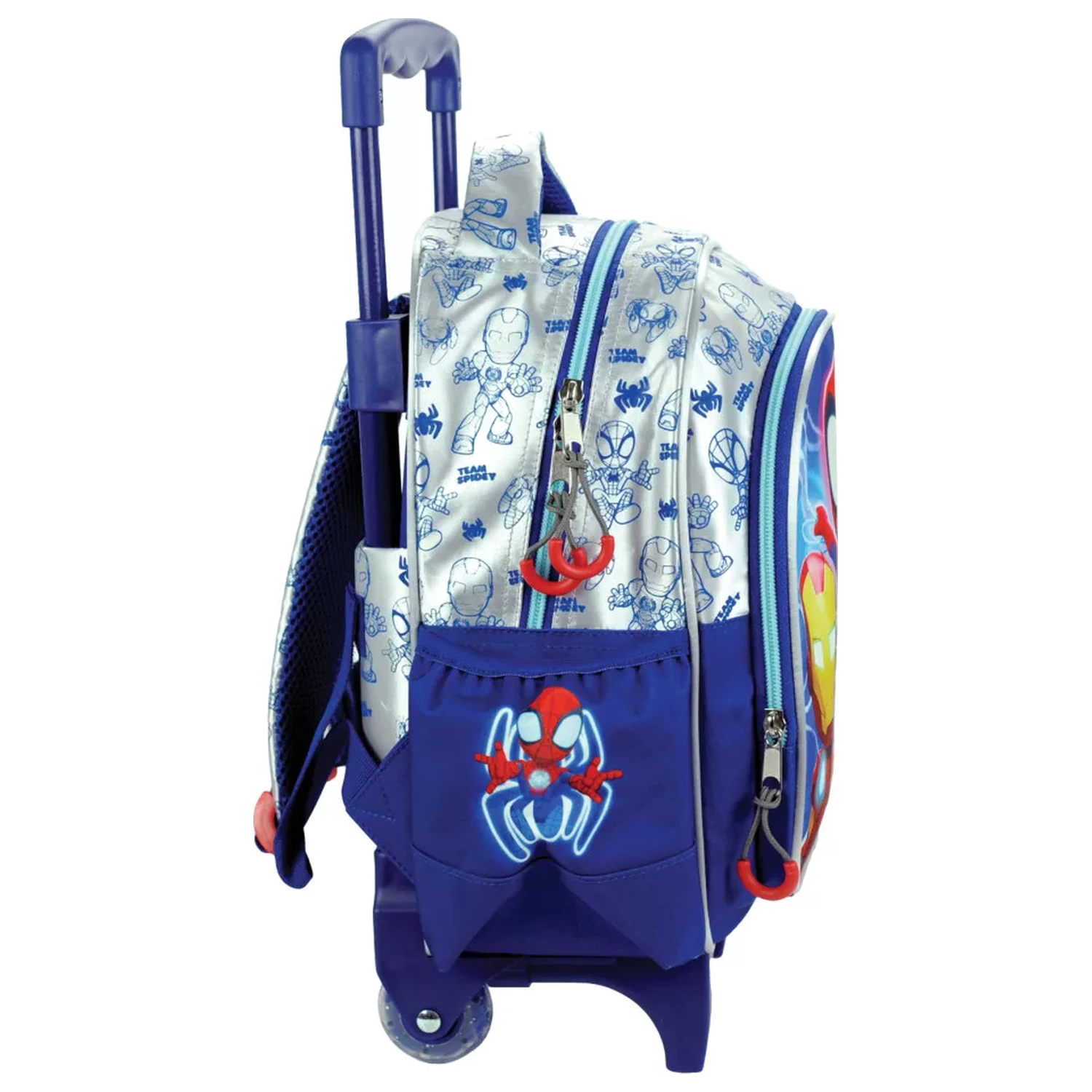 Spider-Man Spidey Glow Rolling Vorschulrucksack, Tasche 30 cm Produktfoto