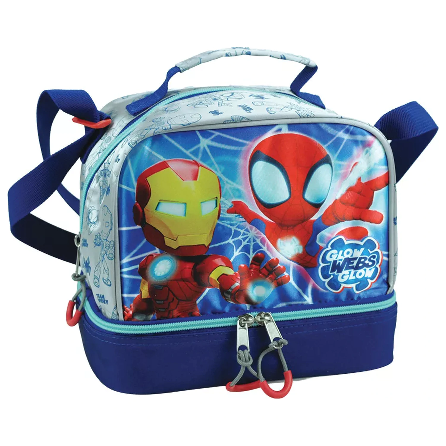 Spider-Man Spidey Glow Thermo Lunch-Tasche 21 cm Produktfoto
