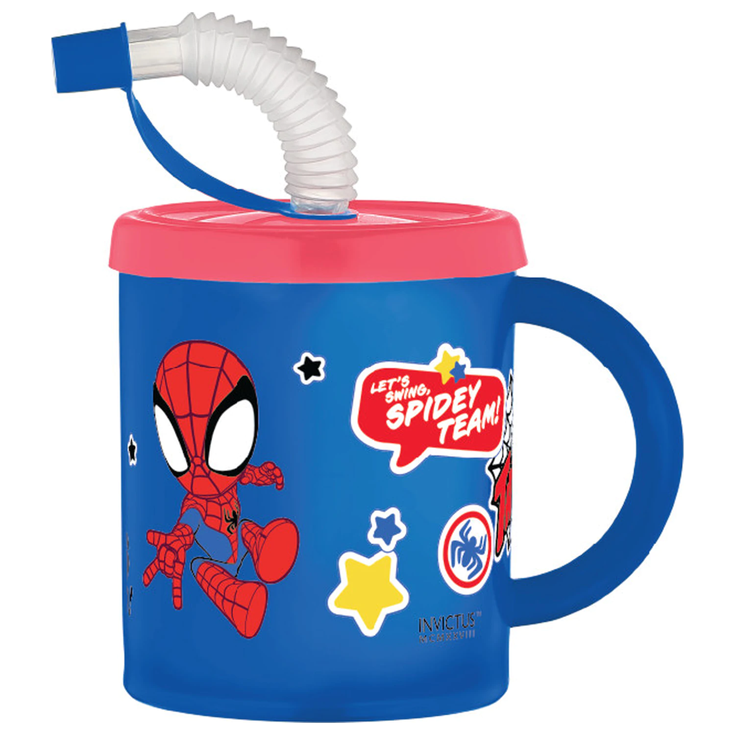 Spider-Man Spidey Plastik Strohhalm-Becher Produktfoto