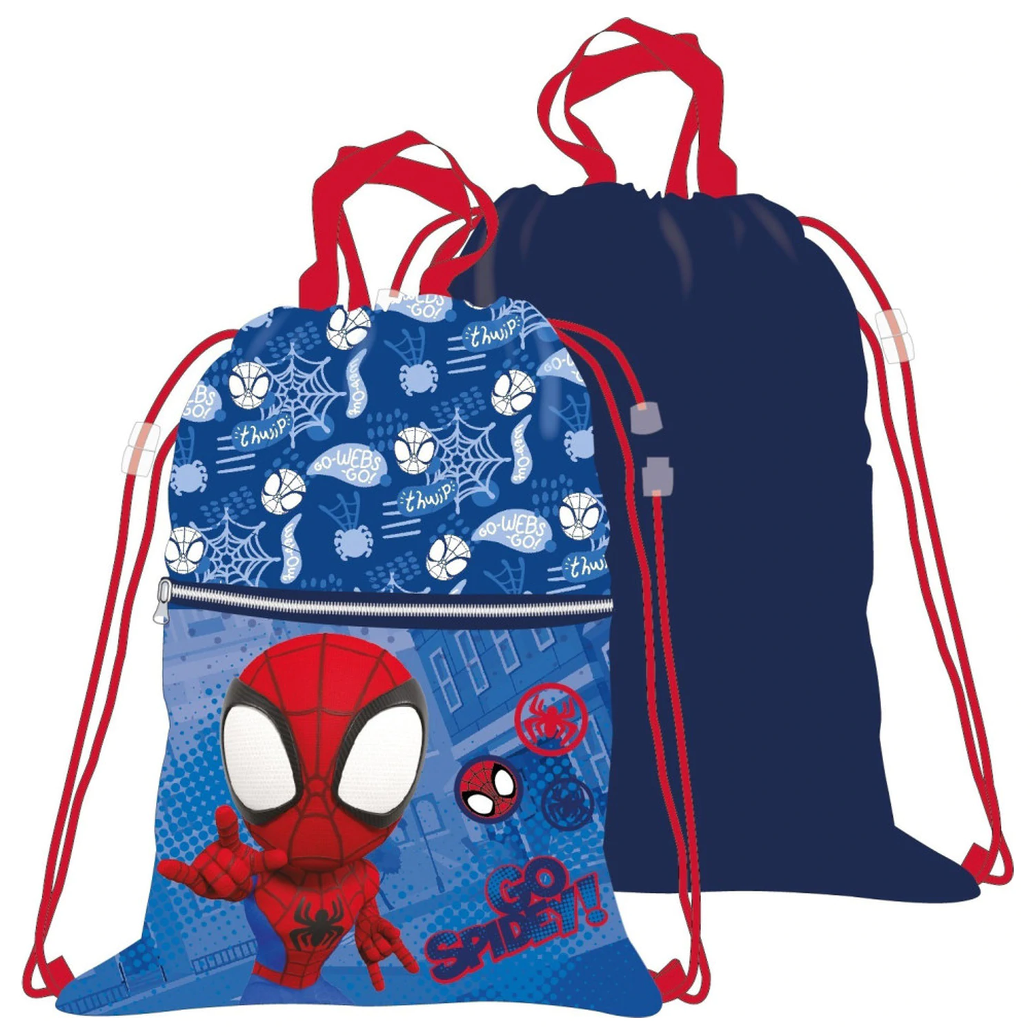 Spider-Man Spidey Style Deluxe Sporttasche, Turnbeutel 45 cm Produktfoto