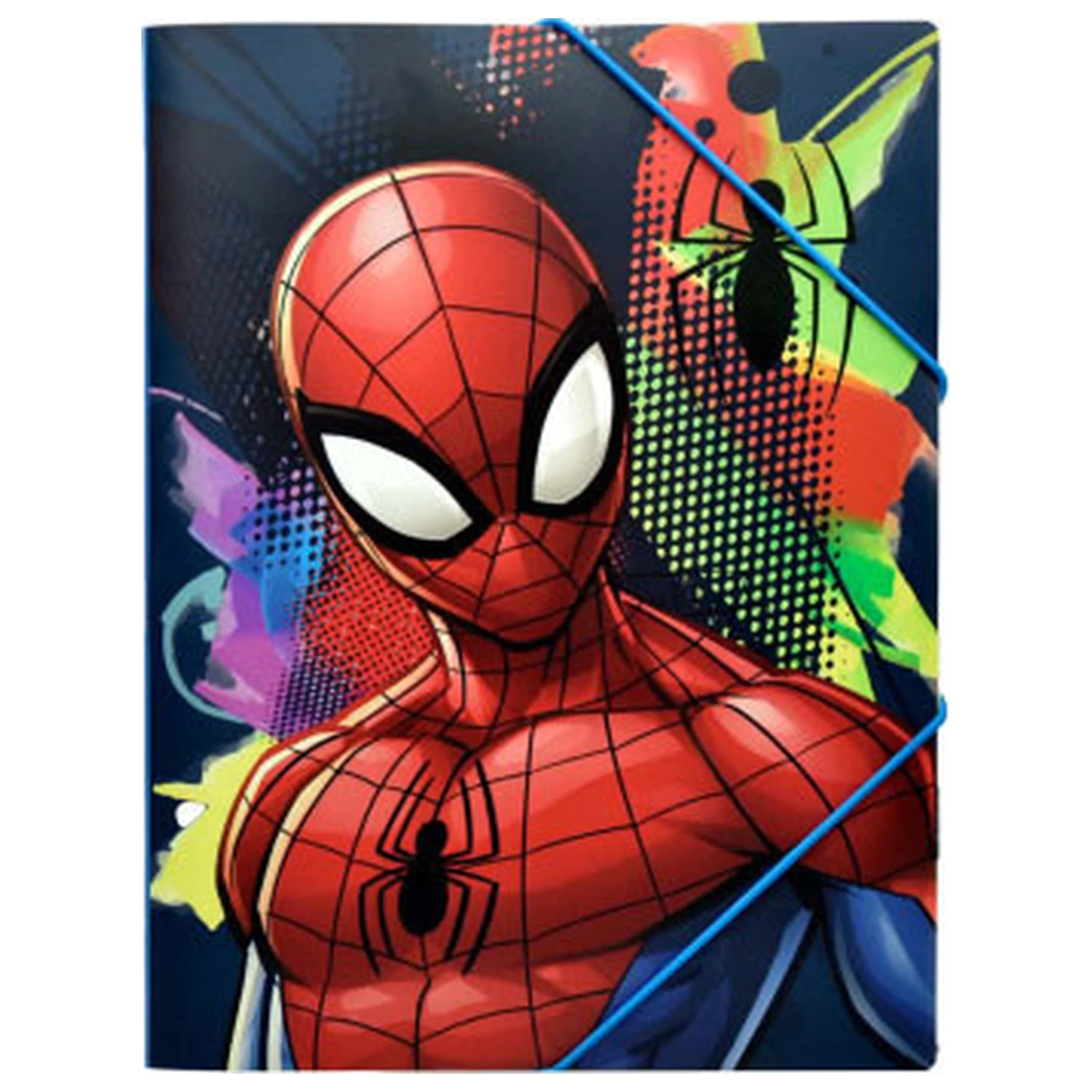 Spider-Man Splotch A/4 elastischer Ordner Produktfoto