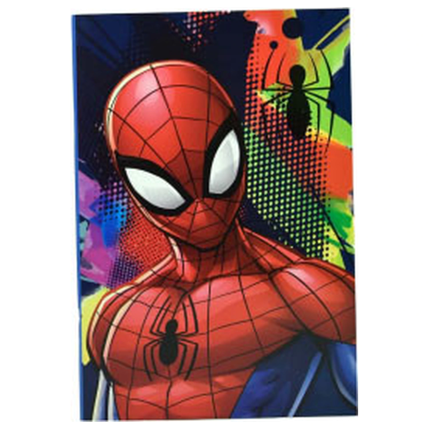 Spider-Man Splotch B/5 liniertes Notizbuch 40 Blatt Produktfoto