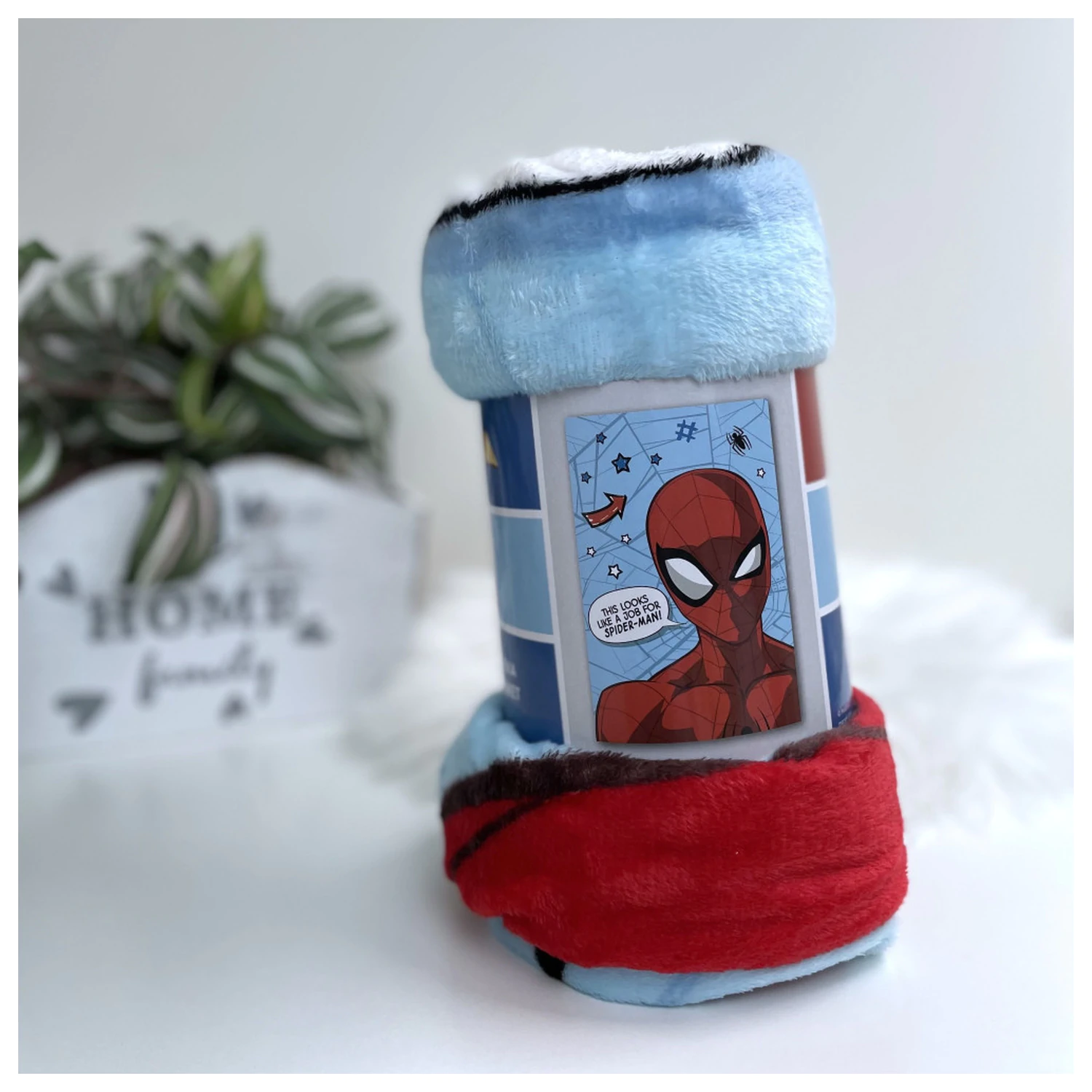 Spider-Man Star Microfleece Decke Produktfoto