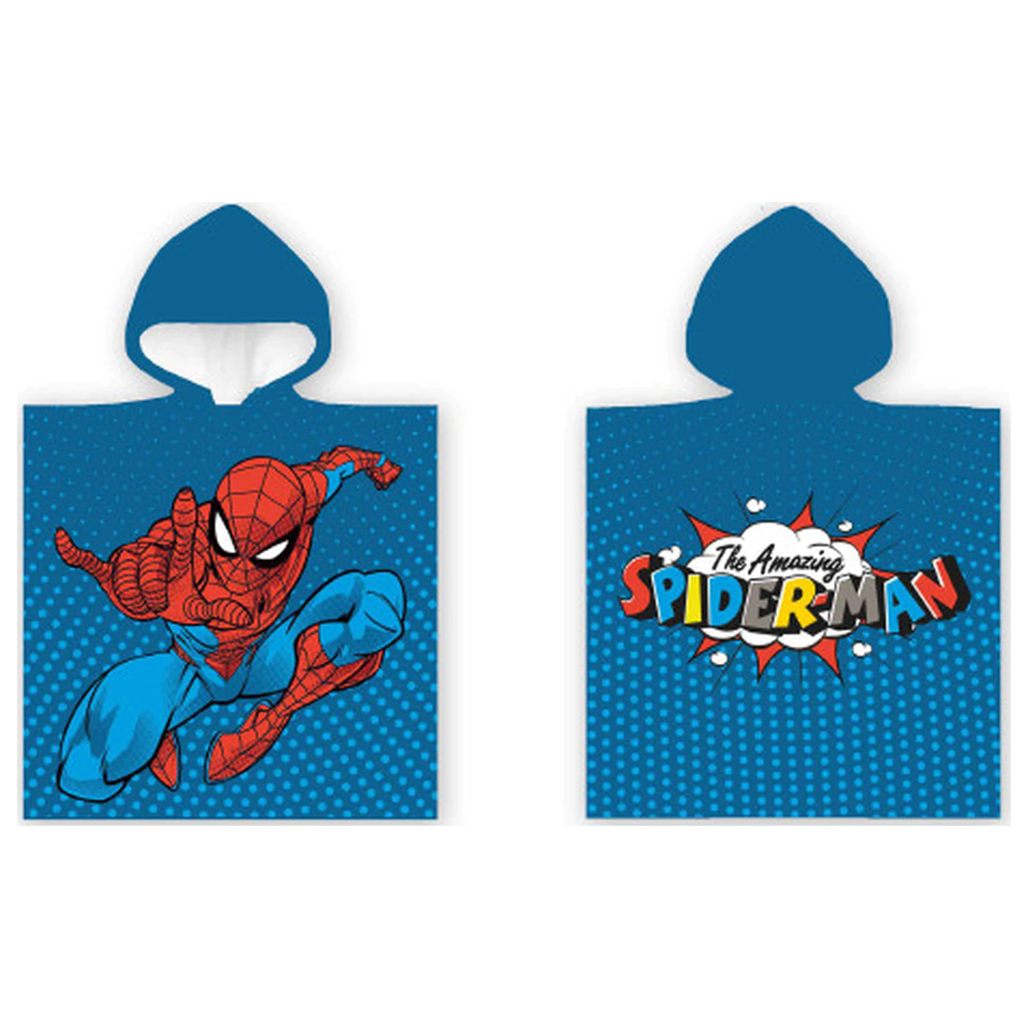 Spider-Man The Amazing Strandtuch Poncho Produktfoto