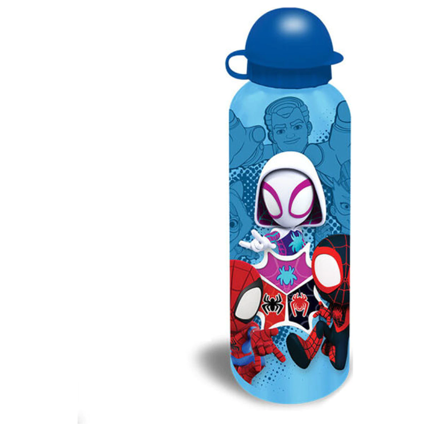 Spider-Man Tiny Hero Aluminium-Wasserflasche mit Trinkverschluss 500 ml Produktfoto