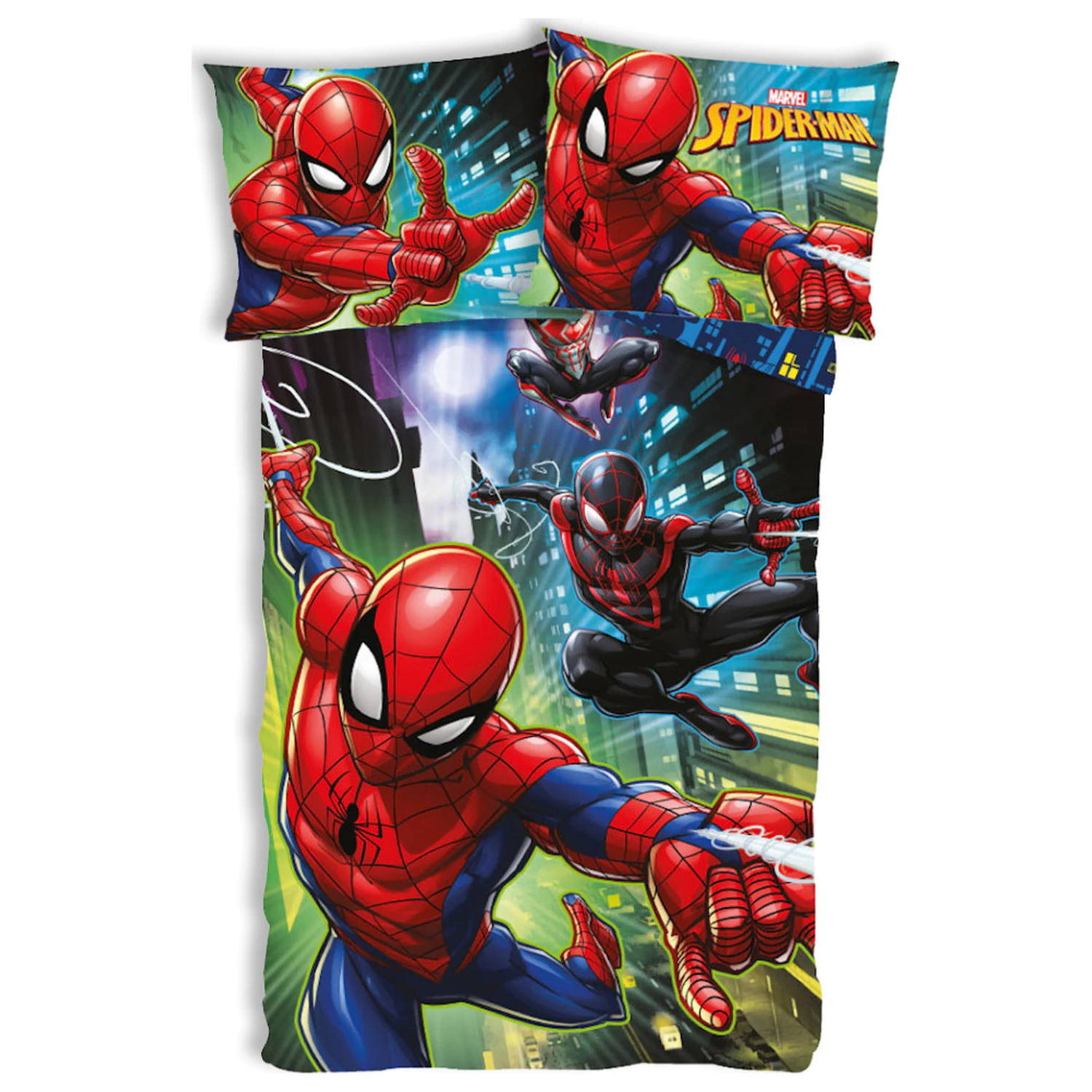 Spider-Man Tri Guardians Bettbezug Produktfoto