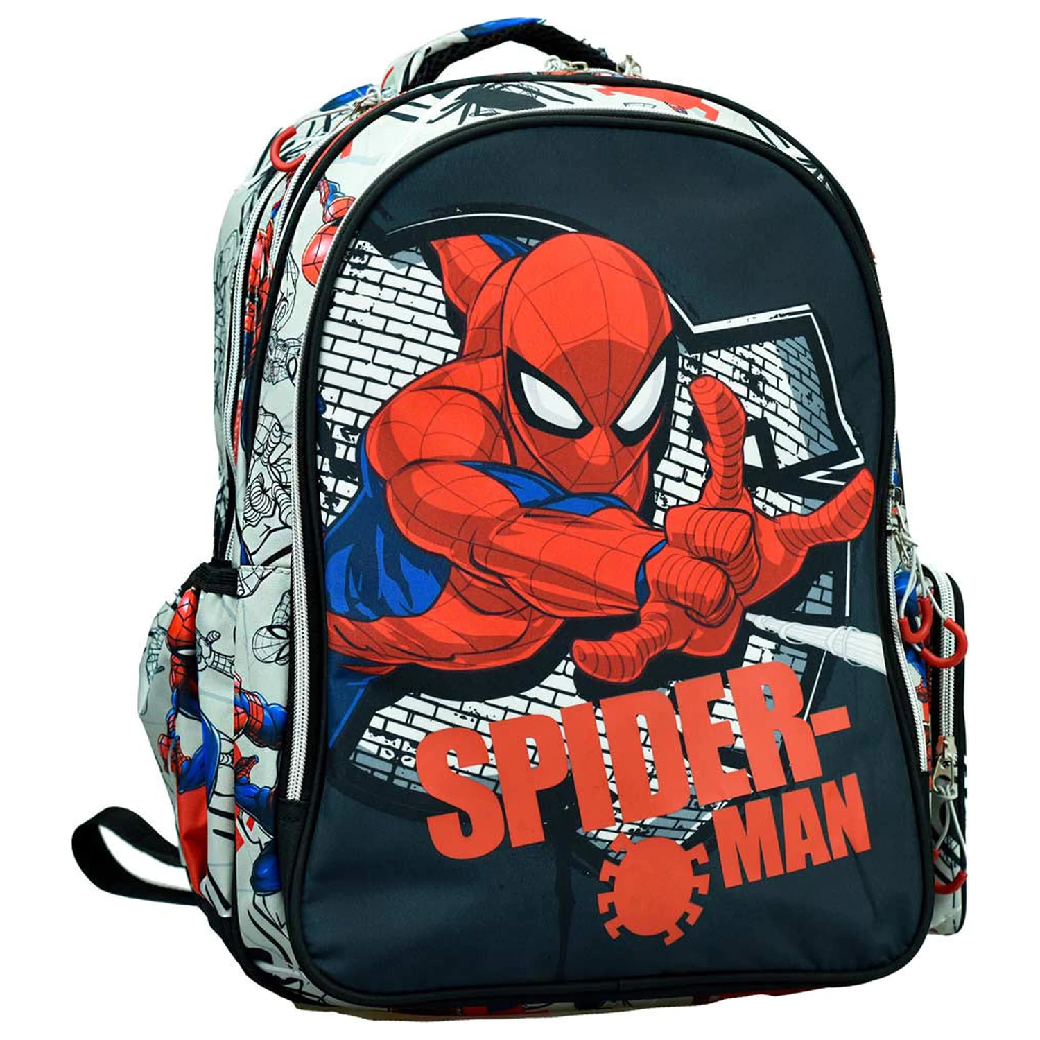 Spider-Man Wand Schulranzen, Tasche 43 cm Produktfoto