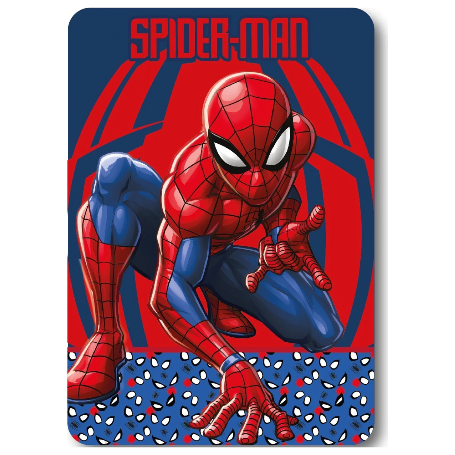 Spider-Man Watching Eyes Fleecedecke Produktfoto