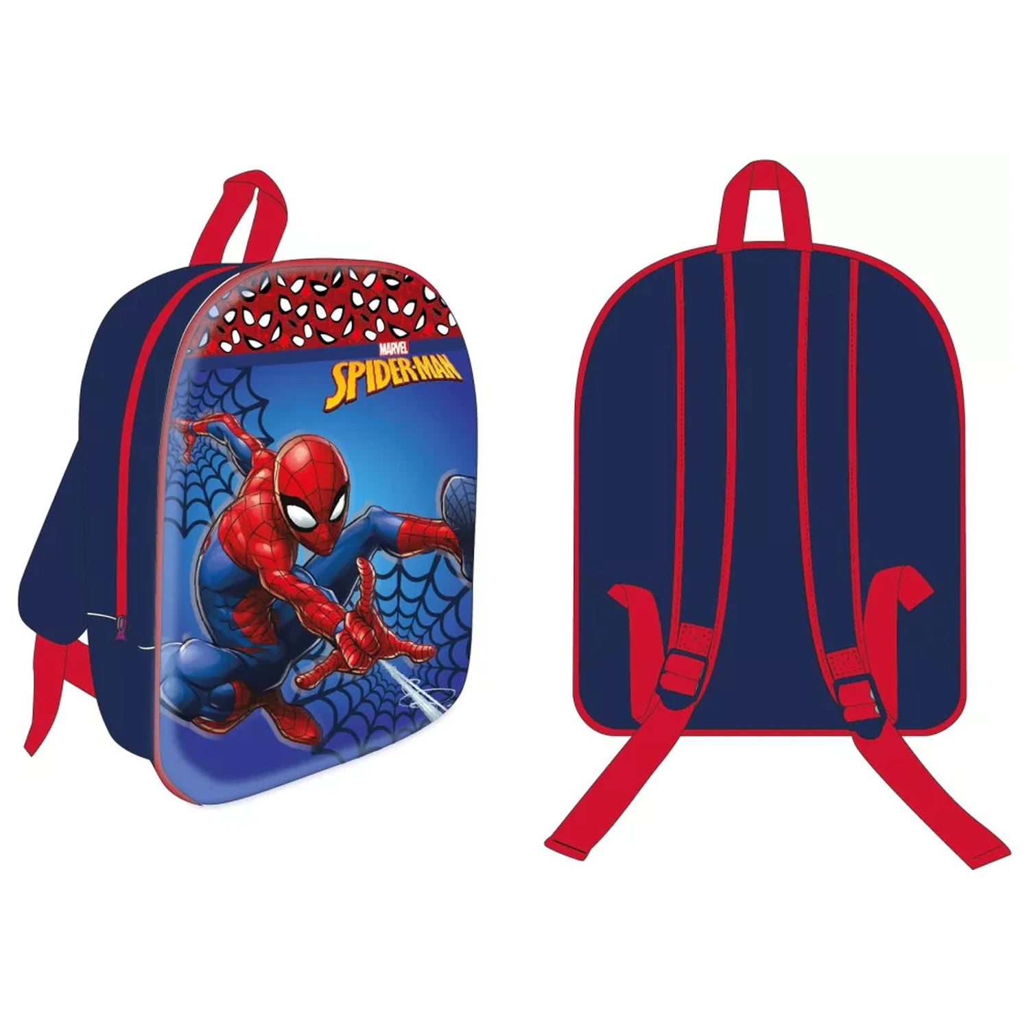 Spider-Man Web Attack 3D Rucksack, Tasche 30 cm Produktfoto