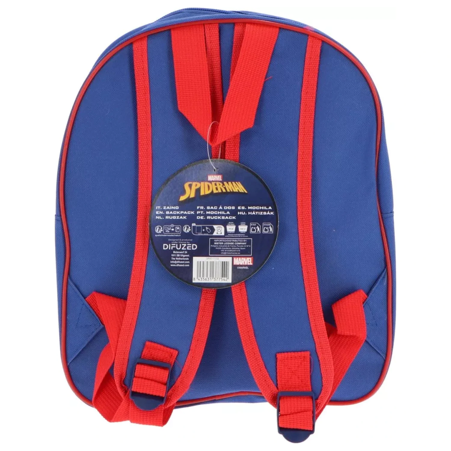 Spider-Man Web Attack Rucksack, Tasche 30 cm Produktfoto