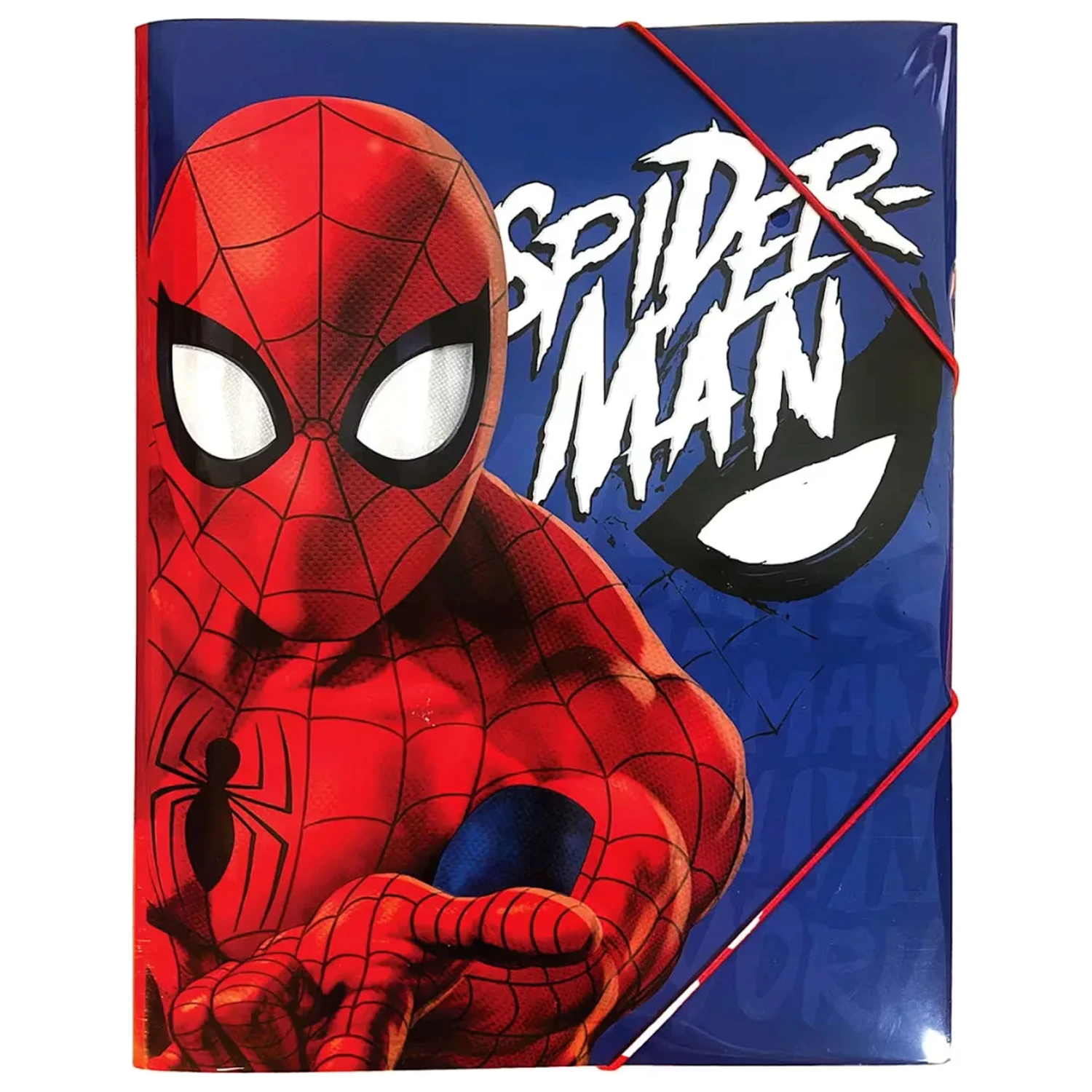 Spider-Man Web Head A/4 elastische Mappe Produktfoto