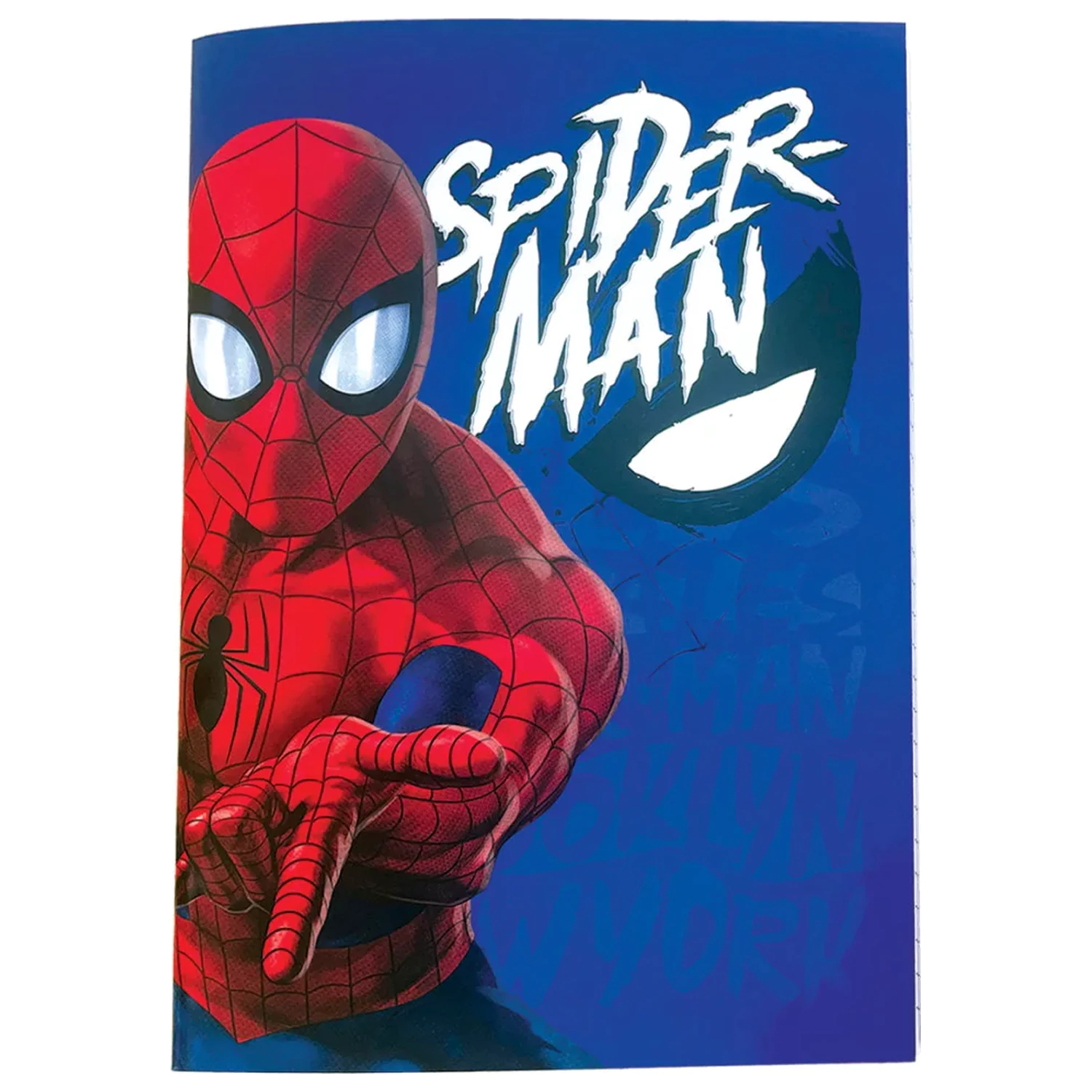 Spider-Man Web Head B/5 liniertes Notizbuch 40 Seiten Produktfoto