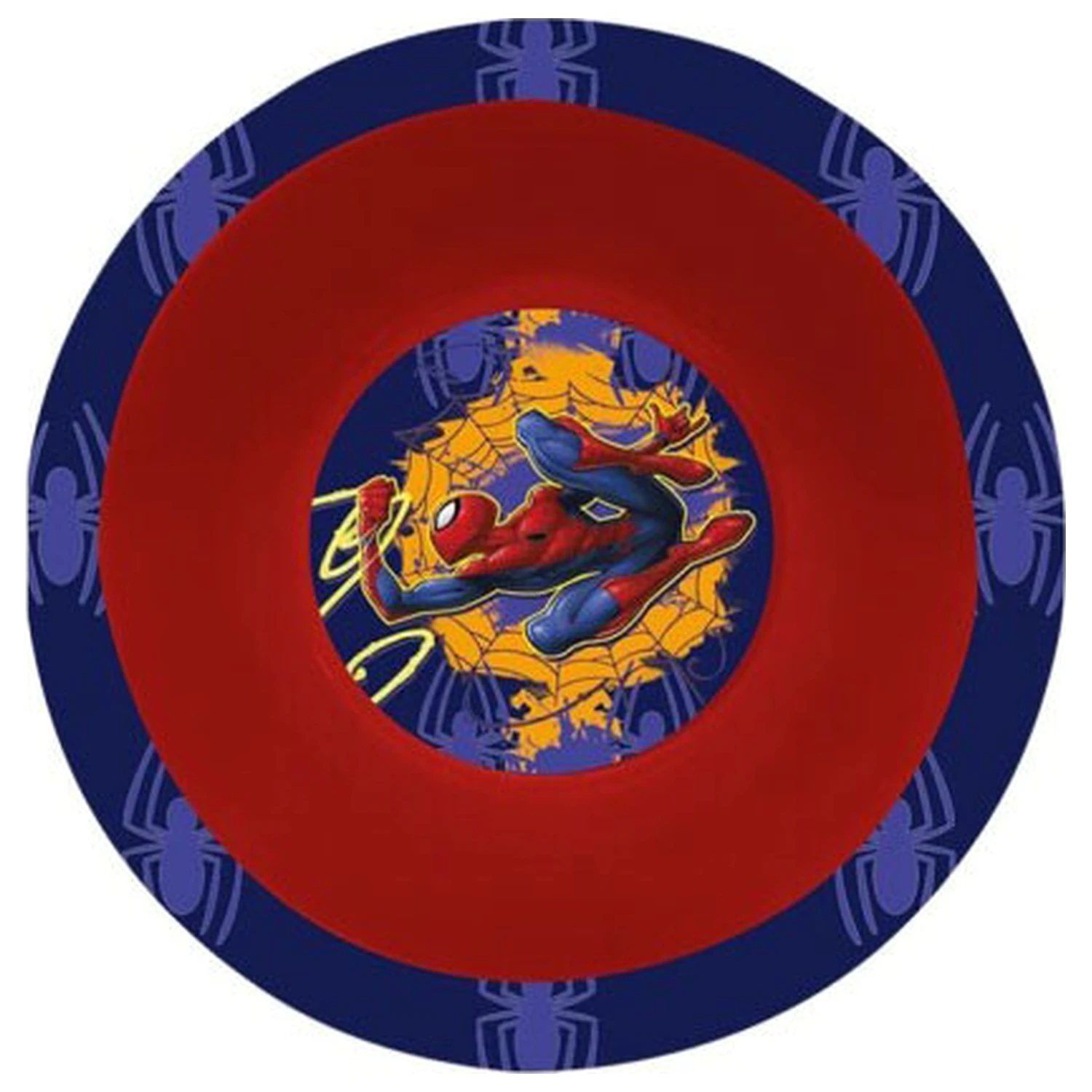 Spider-Man Web-Slinger Plastic tiefer Teller Produktfoto