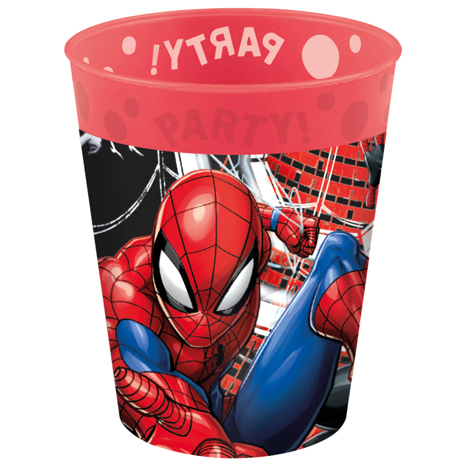 Spider-Man World of Webs micro premium Plastikbecher-Set von 4, 250 ml Produktfoto
