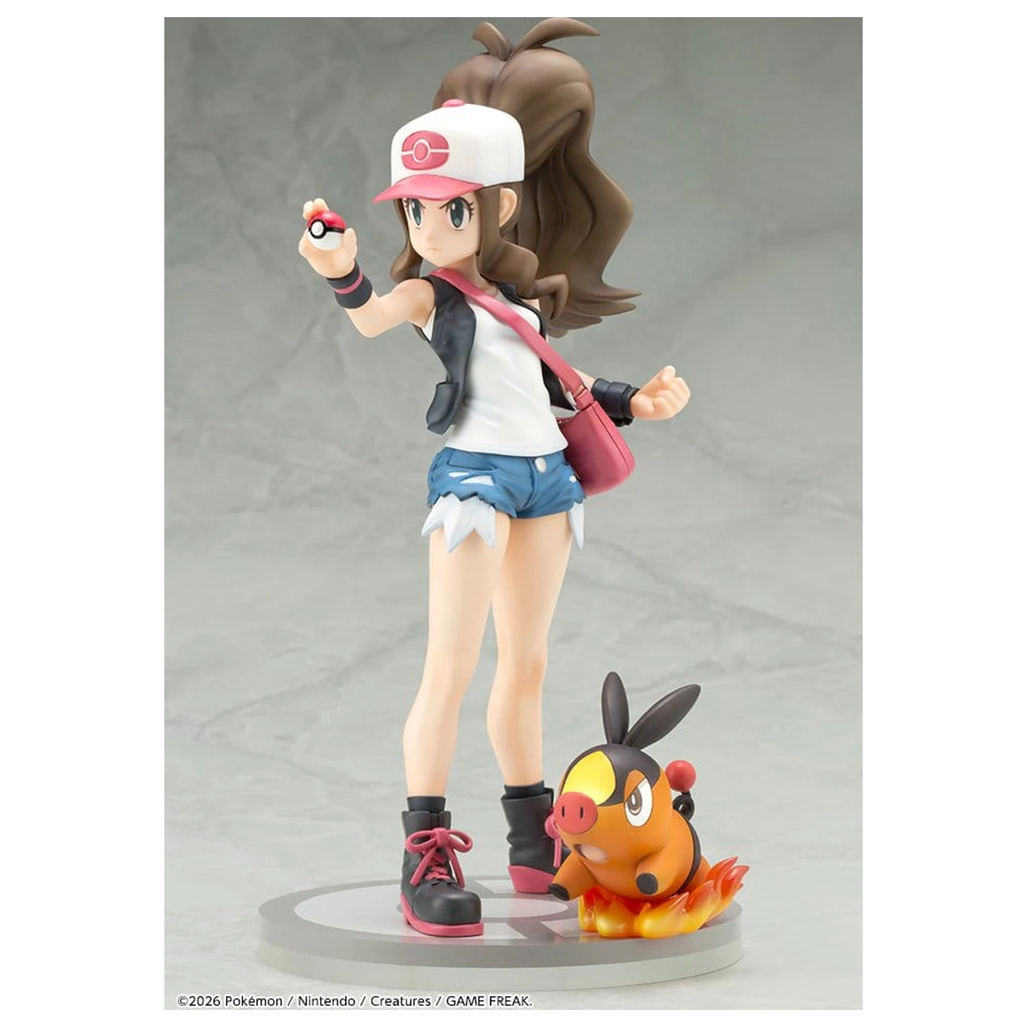 Pokémon PVC Figur 1/8 Hilda with Tepig Artfx J 21 cm Produktfoto