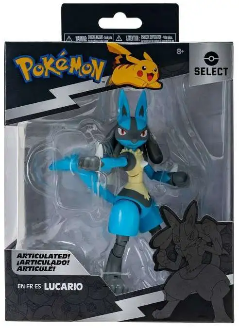 Pokémon 25th anniversary Select Actionfigur Lucario 15 cm Produktfoto