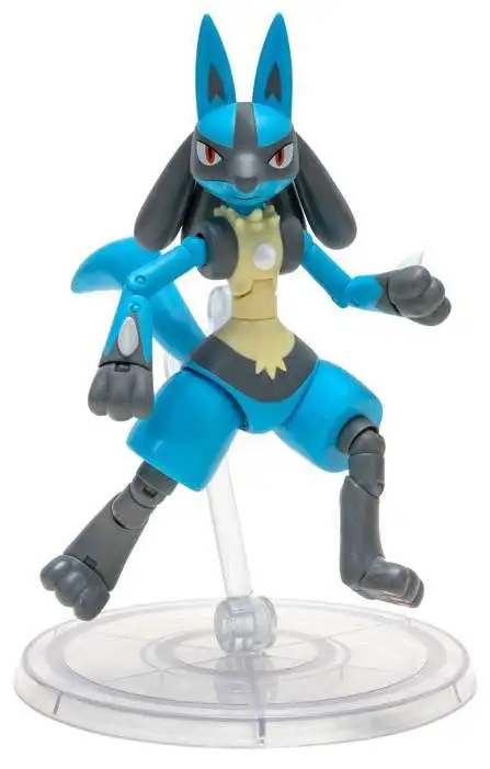 Pokémon 25th anniversary Select Actionfigur Lucario 15 cm Produktfoto
