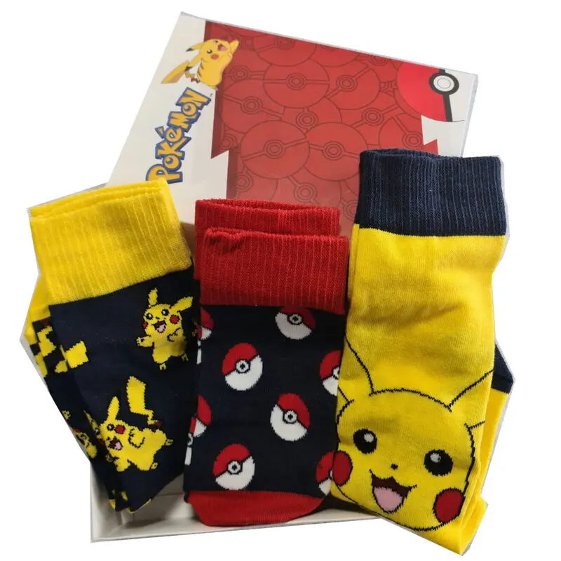 Pokemon erwachsen Socken 3er-Pack termékfotó