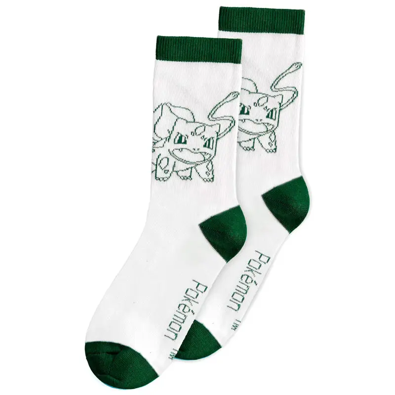 Pokemon Socken 3er-Pack Charmander, Bulbasaur, Squirtle 43/46 termékfotó