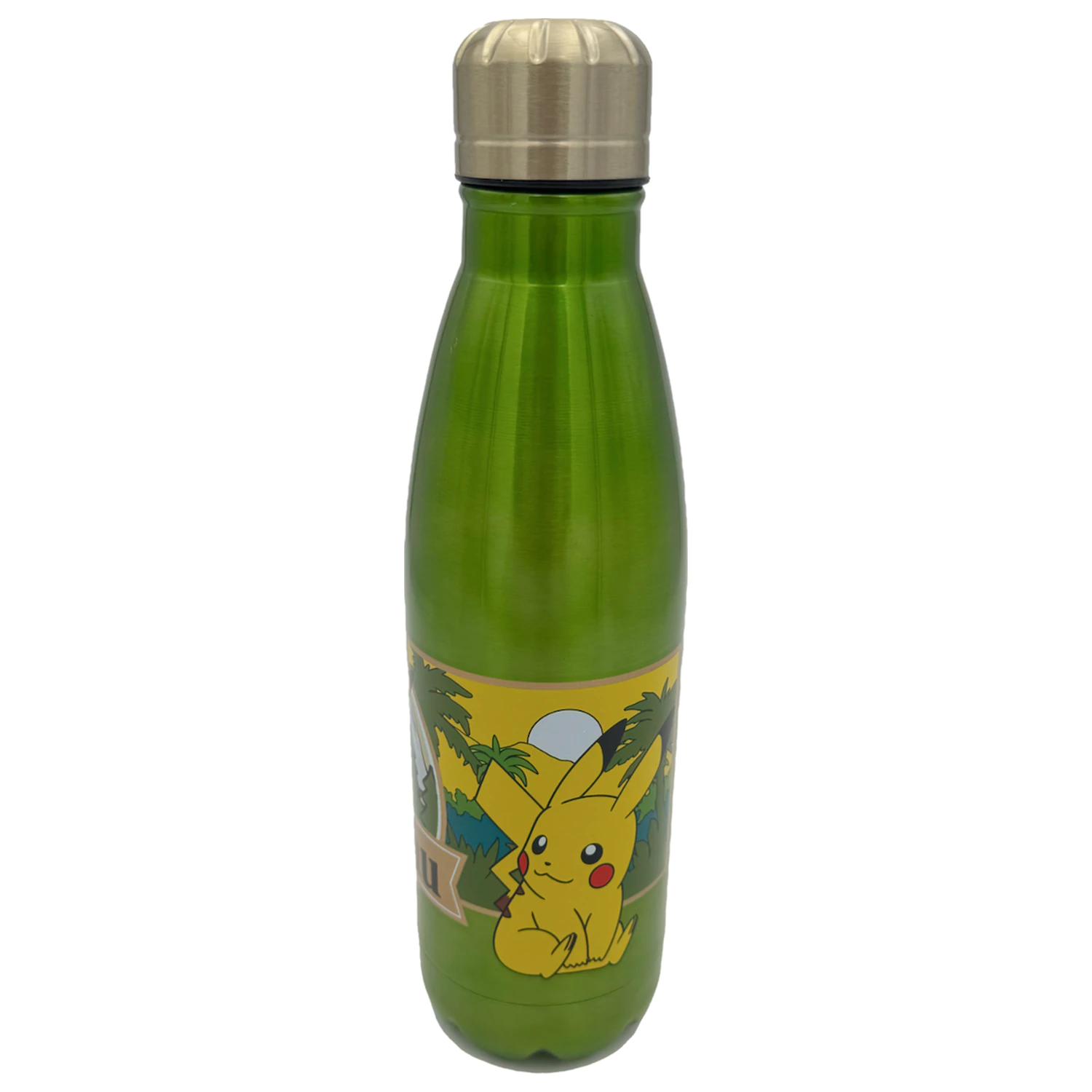 Pokémon A Wild Pikachu Edelstahlflasche Produktfoto