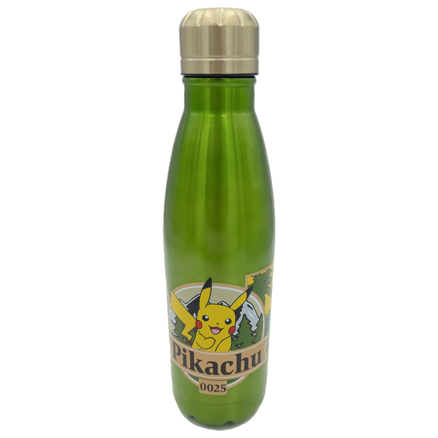 Pokémon A Wild Pikachu Edelstahlflasche Produktfoto